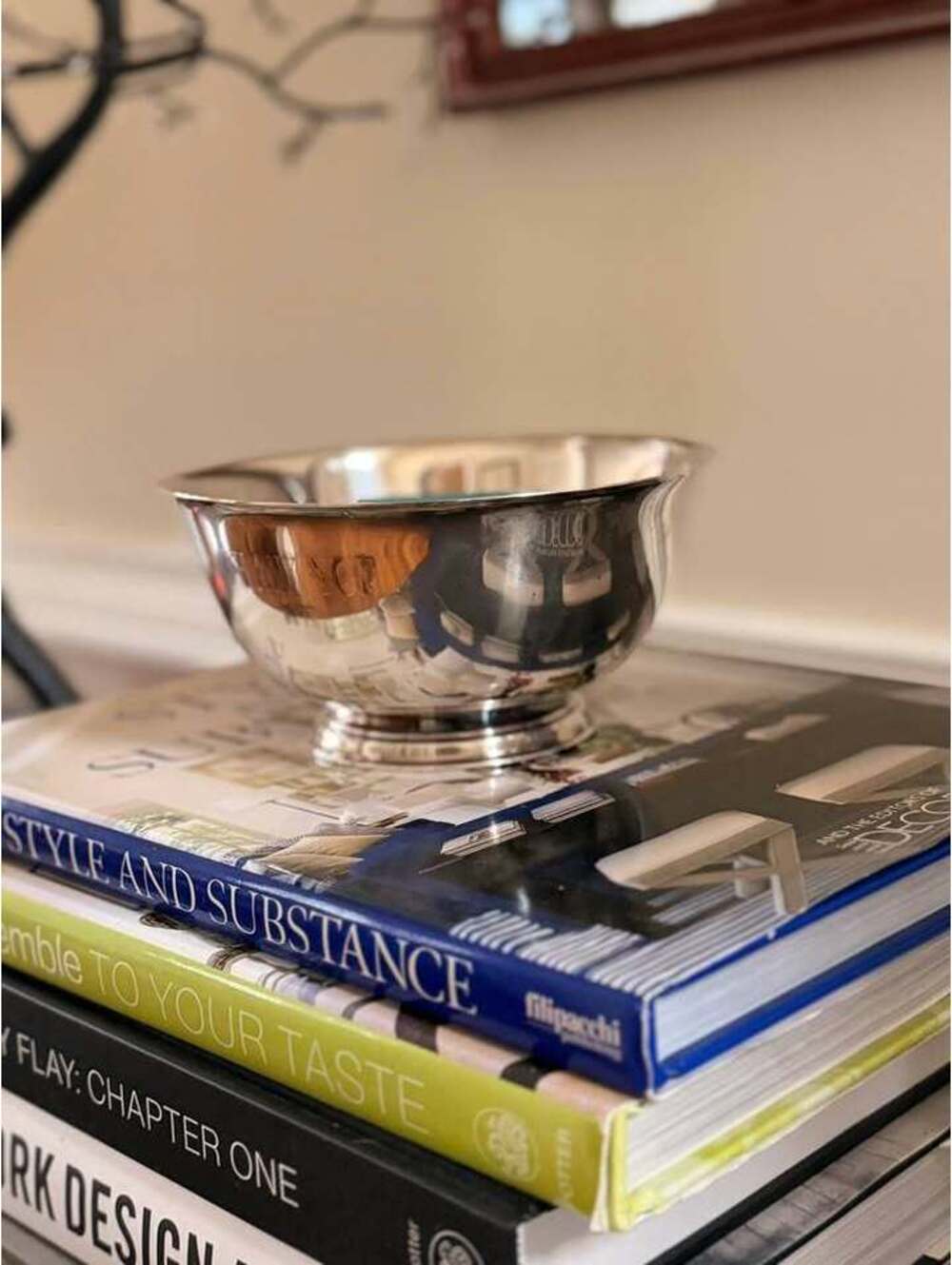 Vintage Oneida Paul Revere “Sons of Liberty” Silverplate Bowl